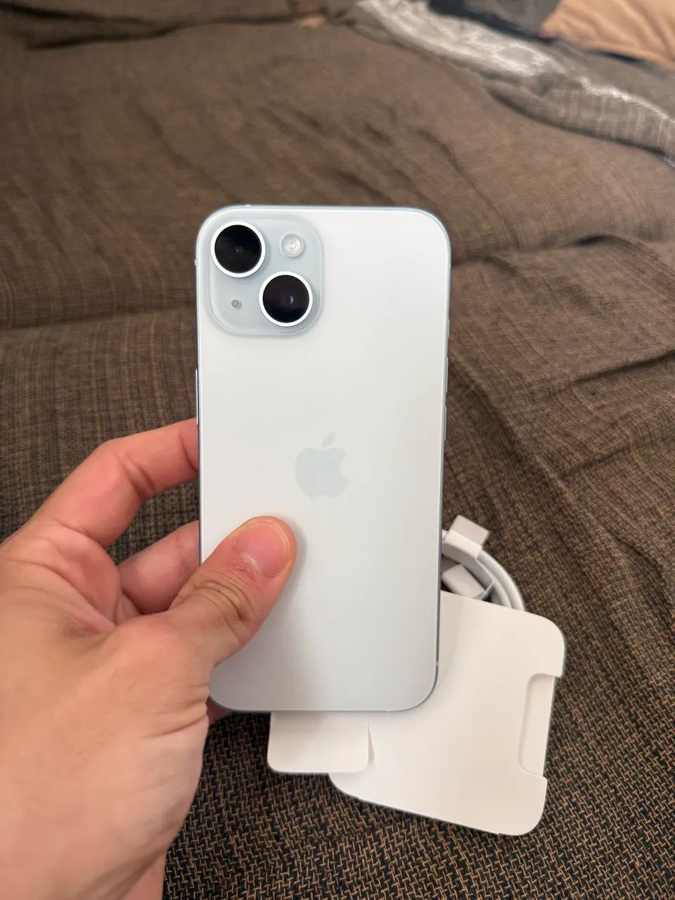 Apple iPhone 15 (128 GB) - Azul - Foto 2
