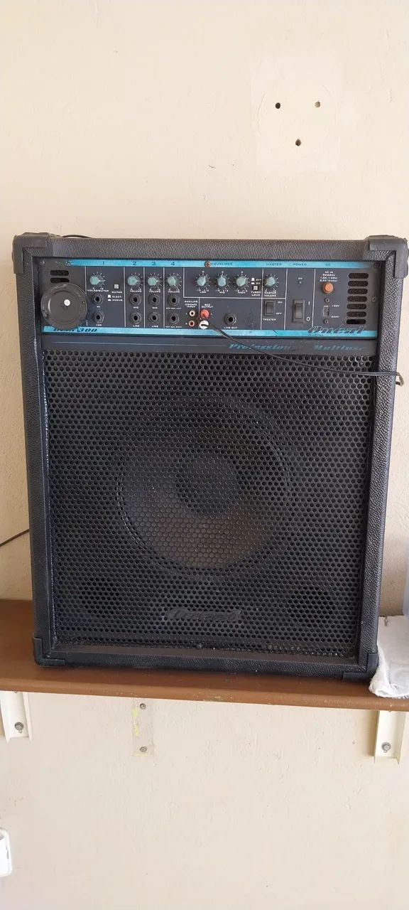 Caixa som. Amplificada, marca Oneal. Super potente - Foto 2