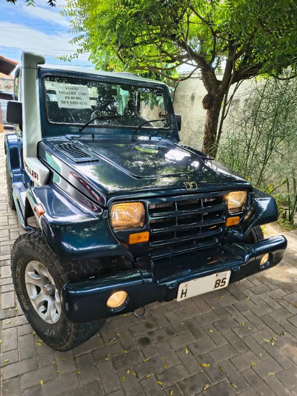 Troller T-4 4X4 2.8 TB Int. Cap. Rígida Diesel 2001