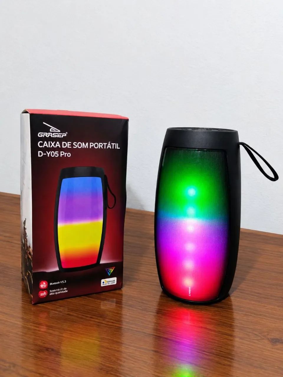 Caixa de som com Led Rítmica! - Foto 3