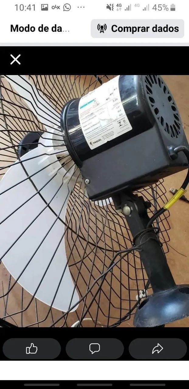 Vendo ventilador de parede. - Foto 2