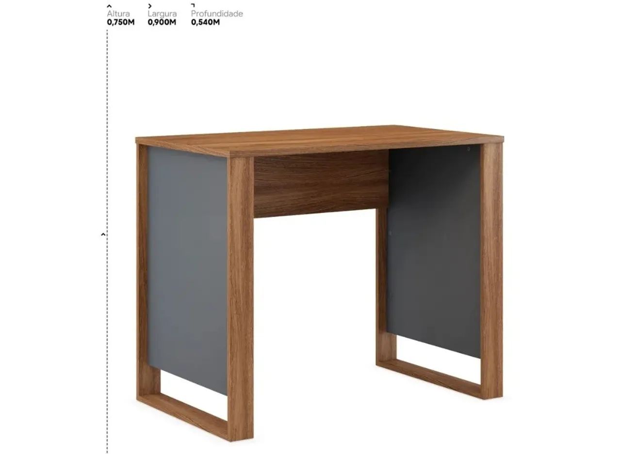 Mesa para computador 90cm ampla - Foto 2