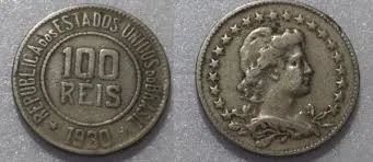 Moeda 100 réis 1930 