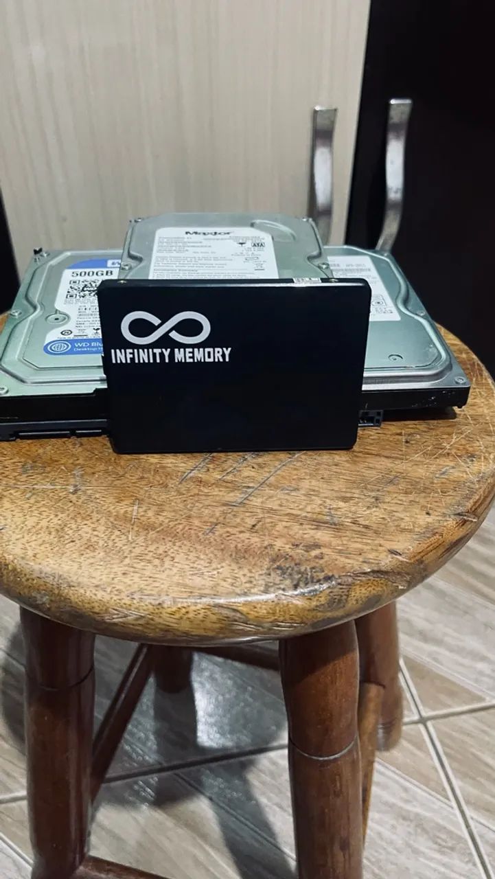 SSD e Hds de 500gb