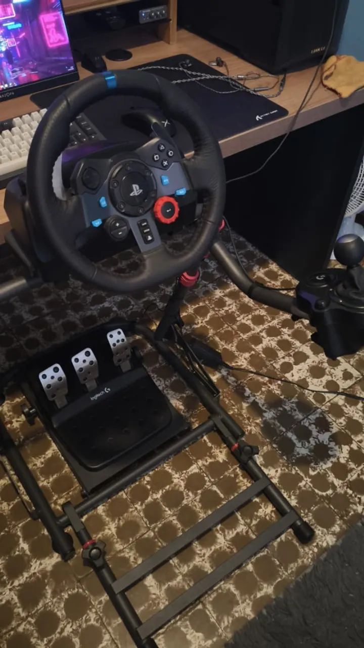 G29 com Cambio + Cockpit Veloce V5 completo