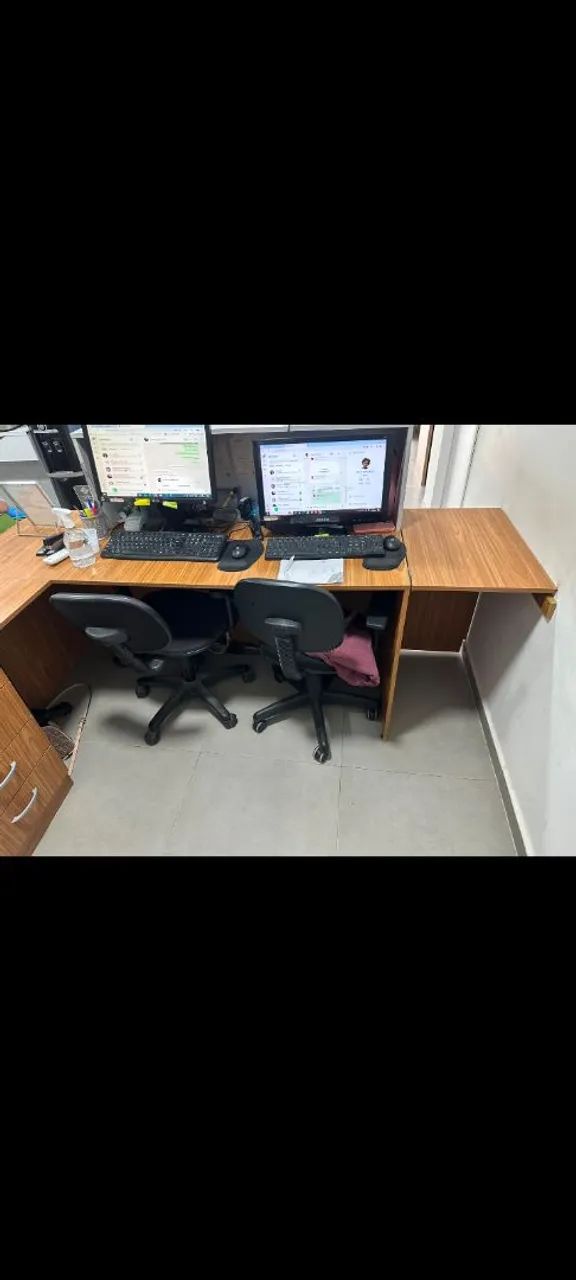 Mesa escritório recepção - Foto 3
