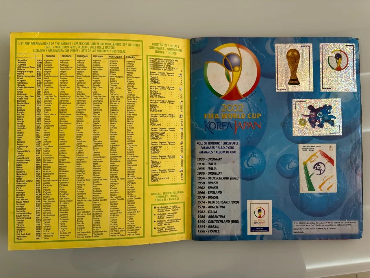 Korea 02 Álbum Copa do Mundo 2002 - Hobbies e coleções - Jardim