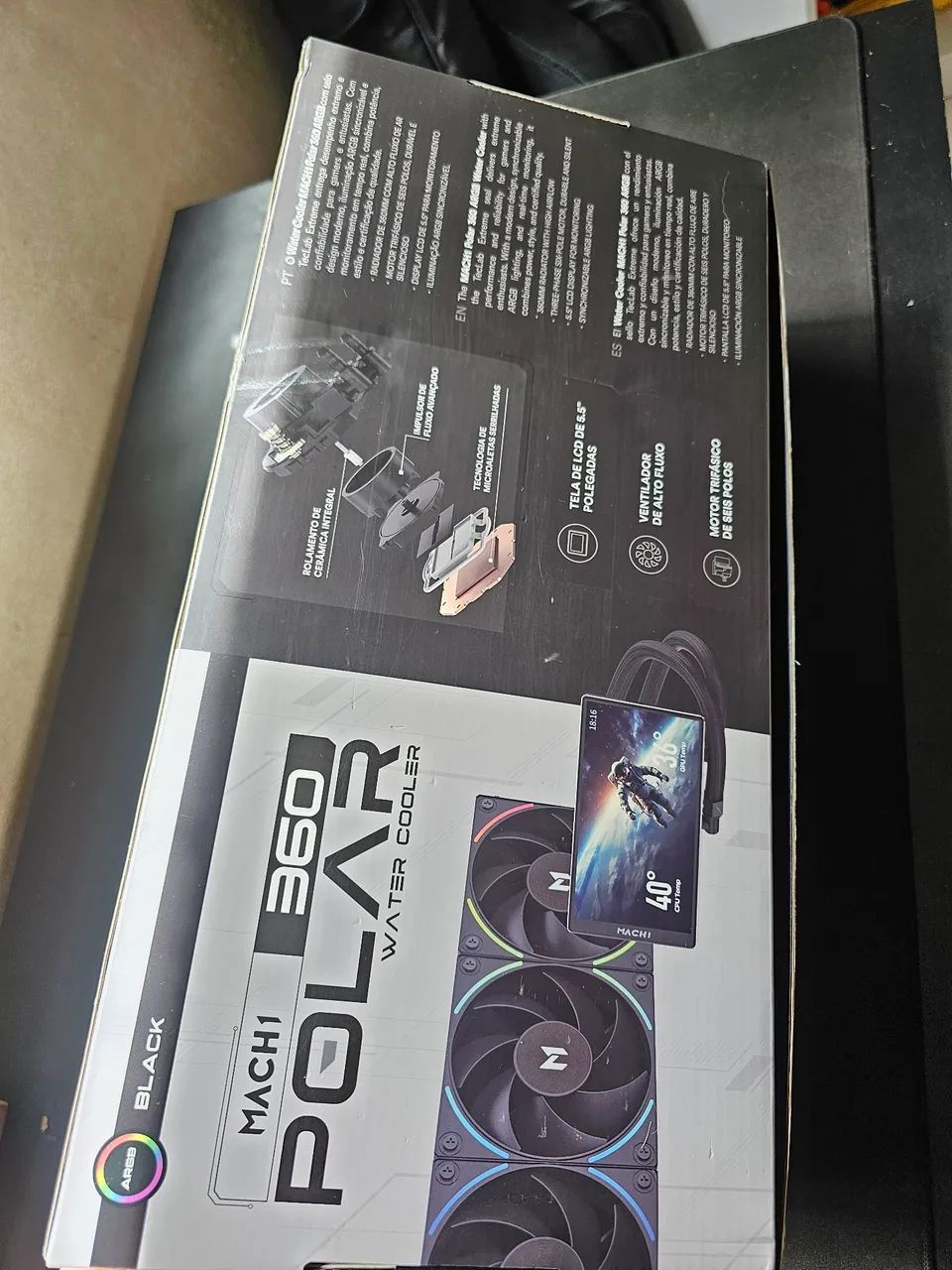 Waker cooler 360mm tela 5,5" polegadas  - Foto 5