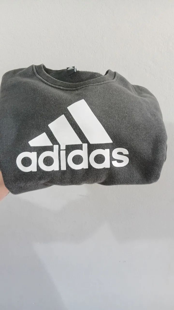 Blusa da Adidas Preta - Foto 3