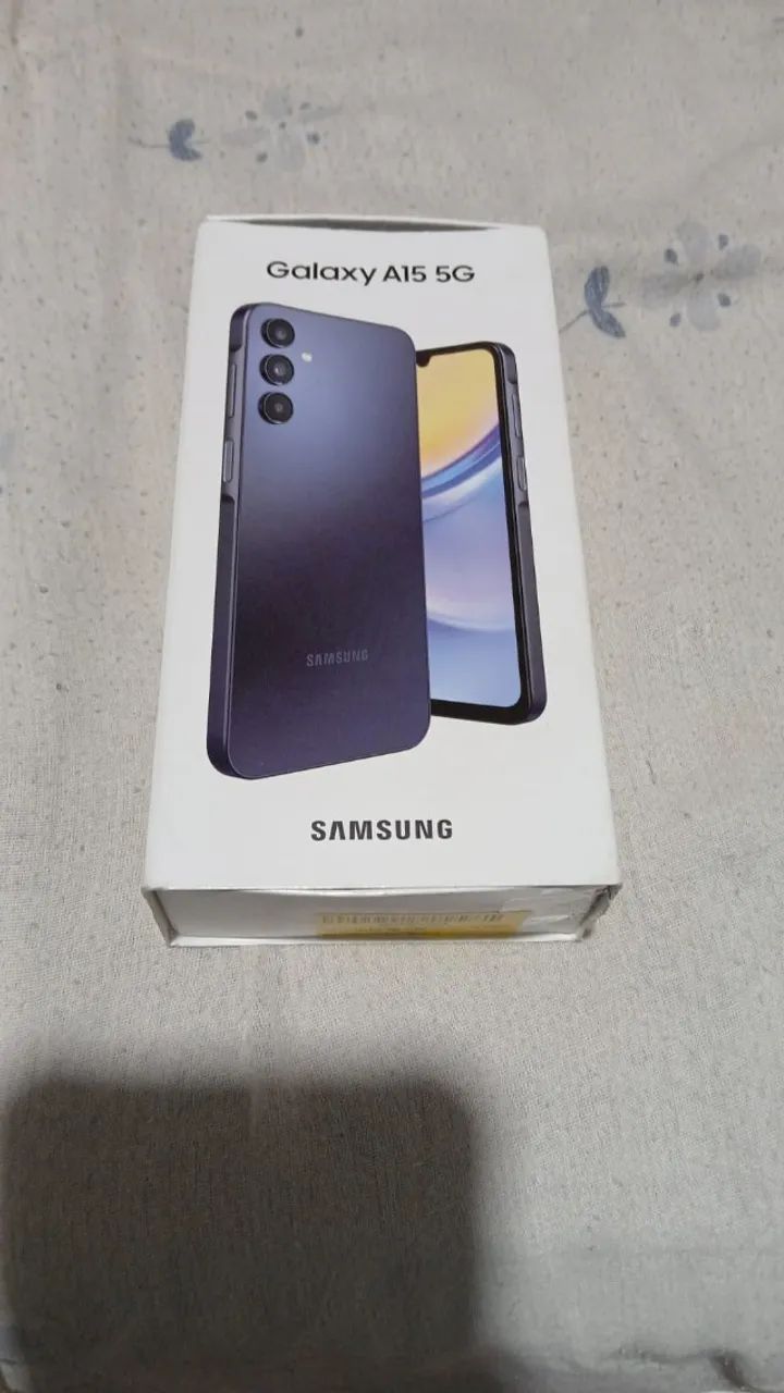 Smartphone Samsung A15 5G Completo com Caixa 