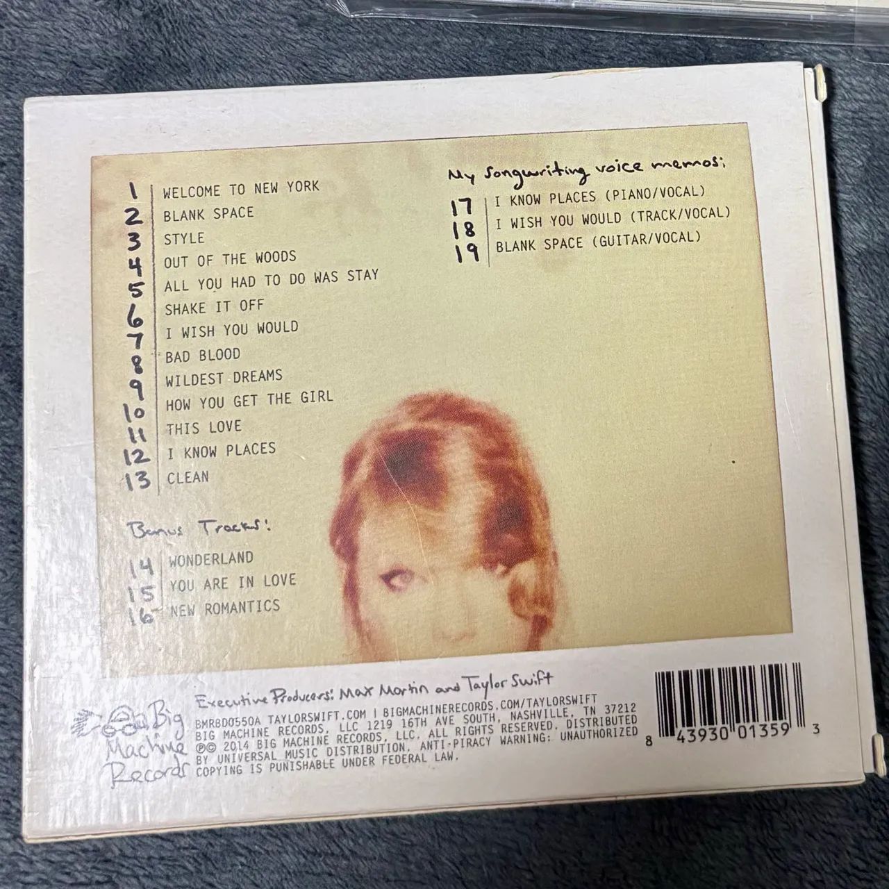 CD Taylor Swift - 1989 D.L.X (FAN MADE) - Foto 4