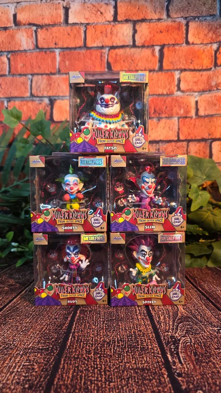 Figuras Killer Klowns From Outer Space Diecast Jada Toys