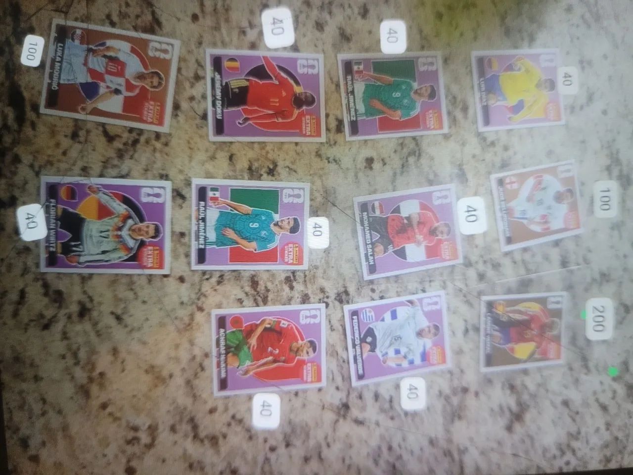 Figurinhas legends copa 2026.