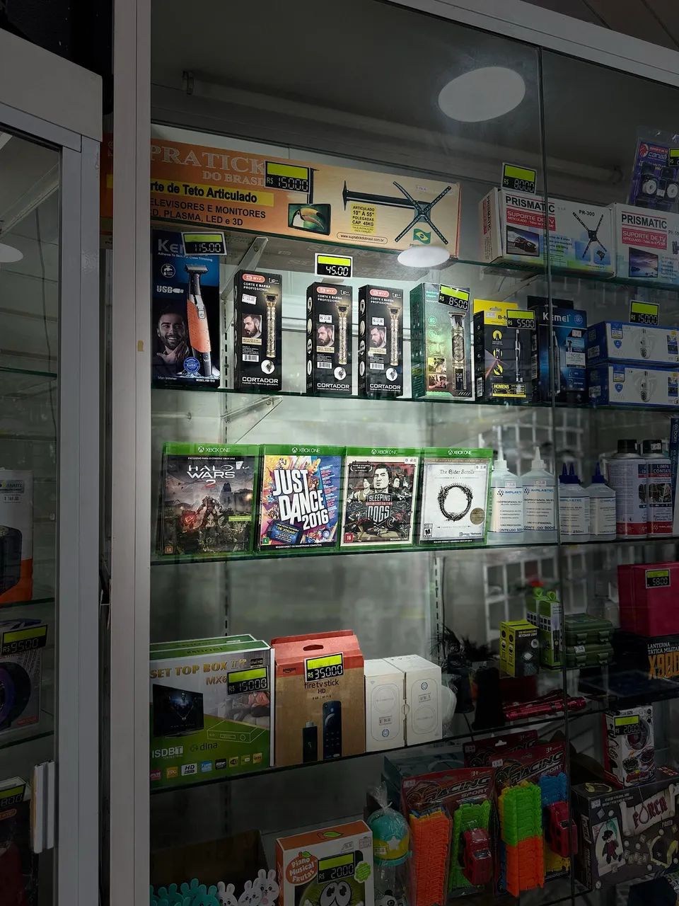 Vitrine de Vidro para Loja 2,50m x 1,50m - Expositor Grande - Foto 4