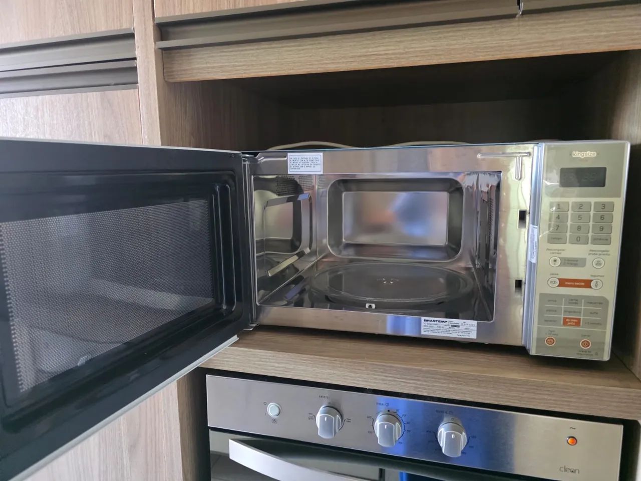 Microondas Brastemp 38l (Novo) - Foto 3
