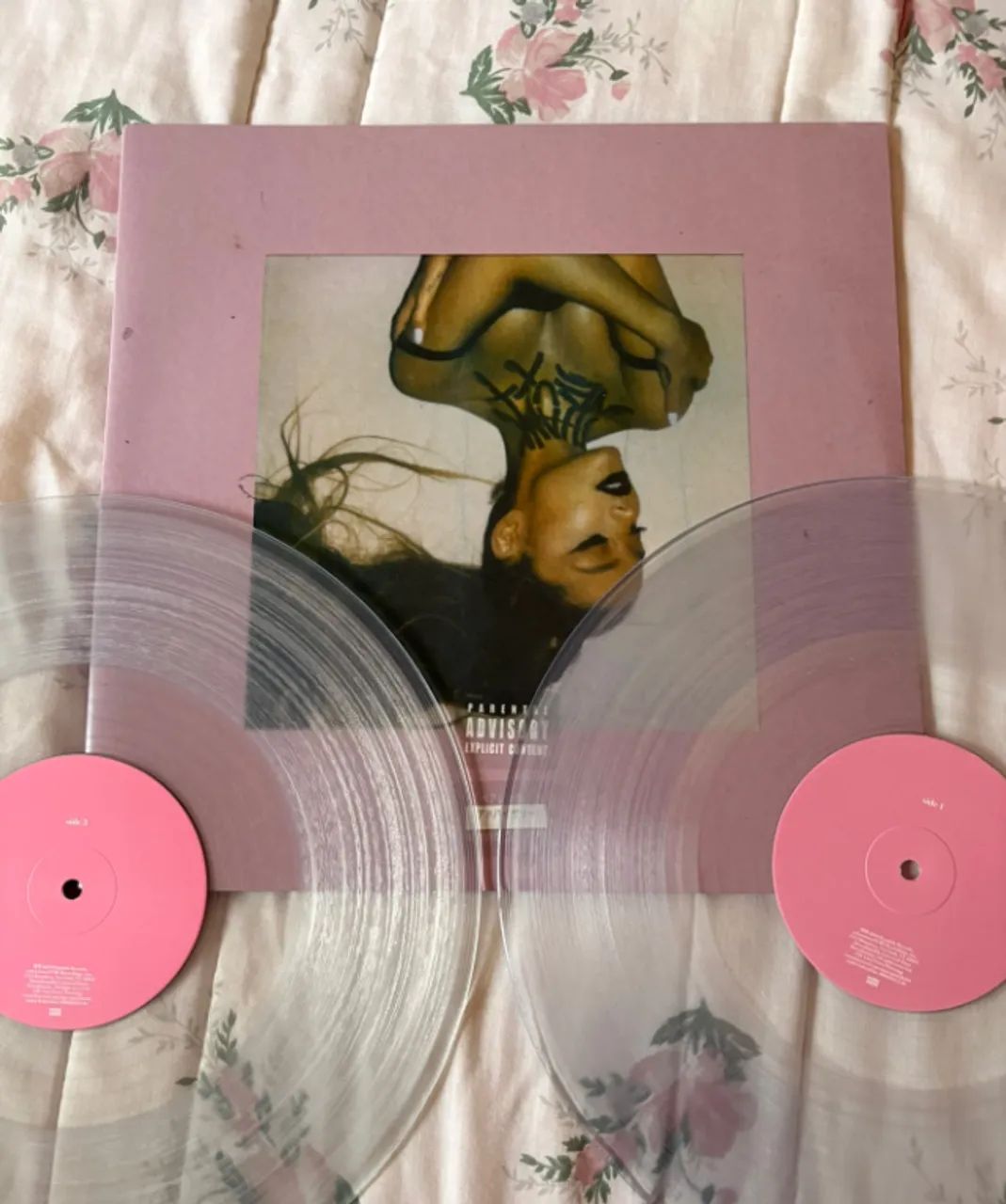 Vinil Thank U Next - Ariana Grande (Clear)