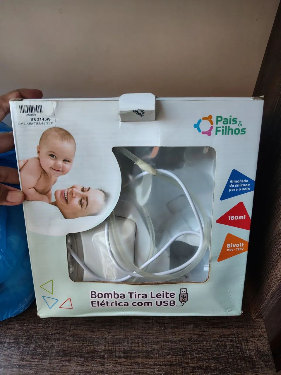 Bomba Tira leite elétrica 