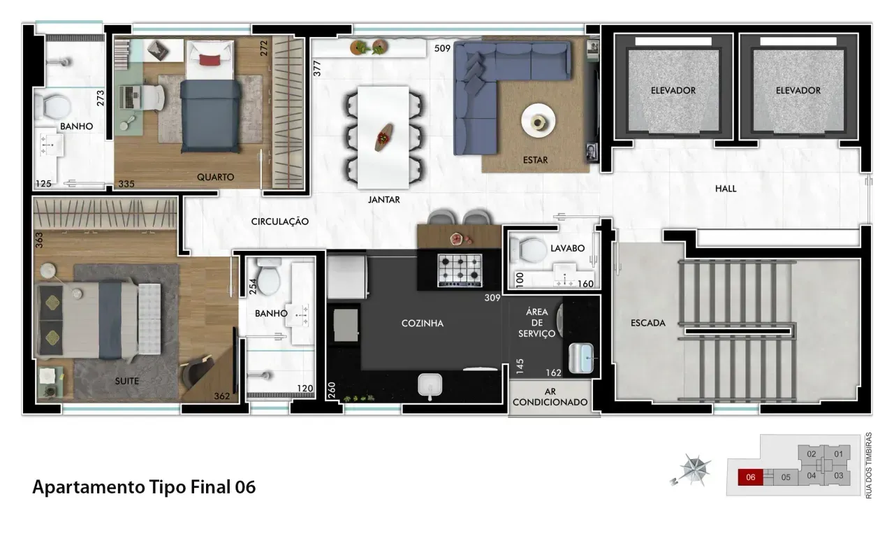 PLANTA 71m²