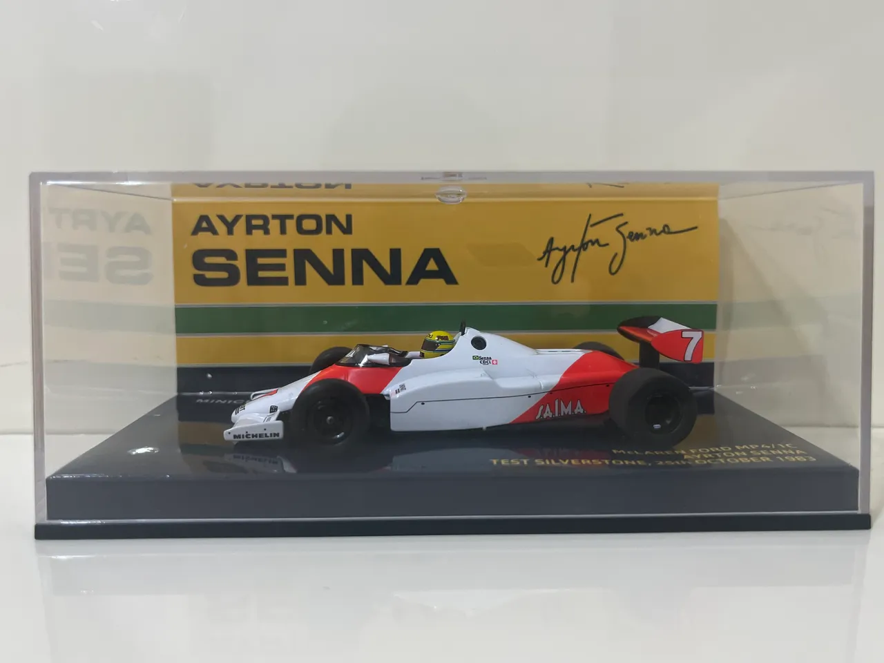 Ayrton Senna 1:43 F1 Minichamps McLaren Honda MP4/5B 1990