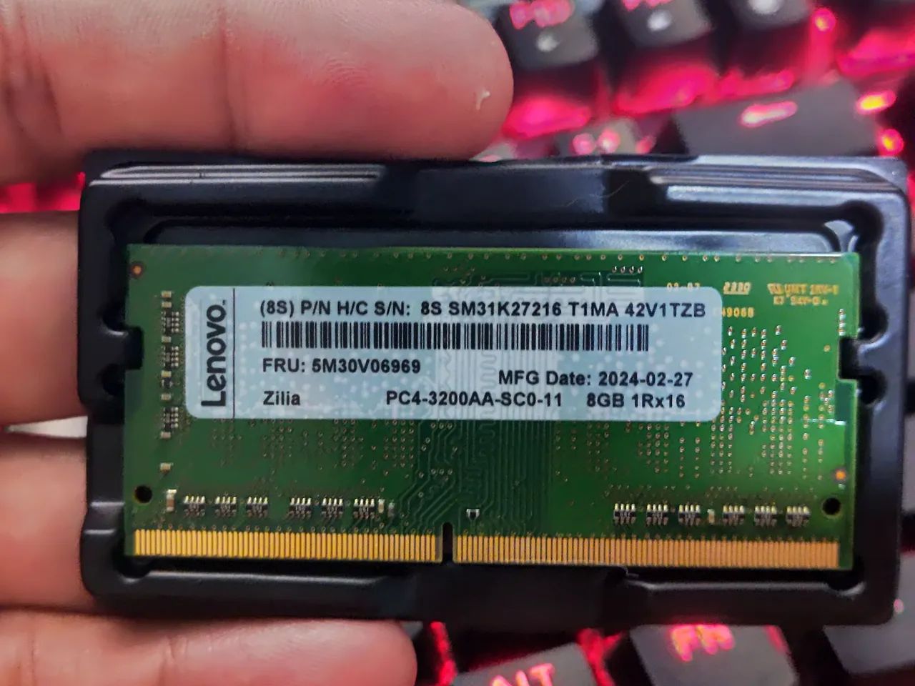 Memória RAM DDR4 8GB 3200Mhz  - Foto 2