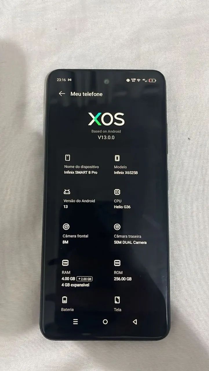 celular infinix smart 8 pro