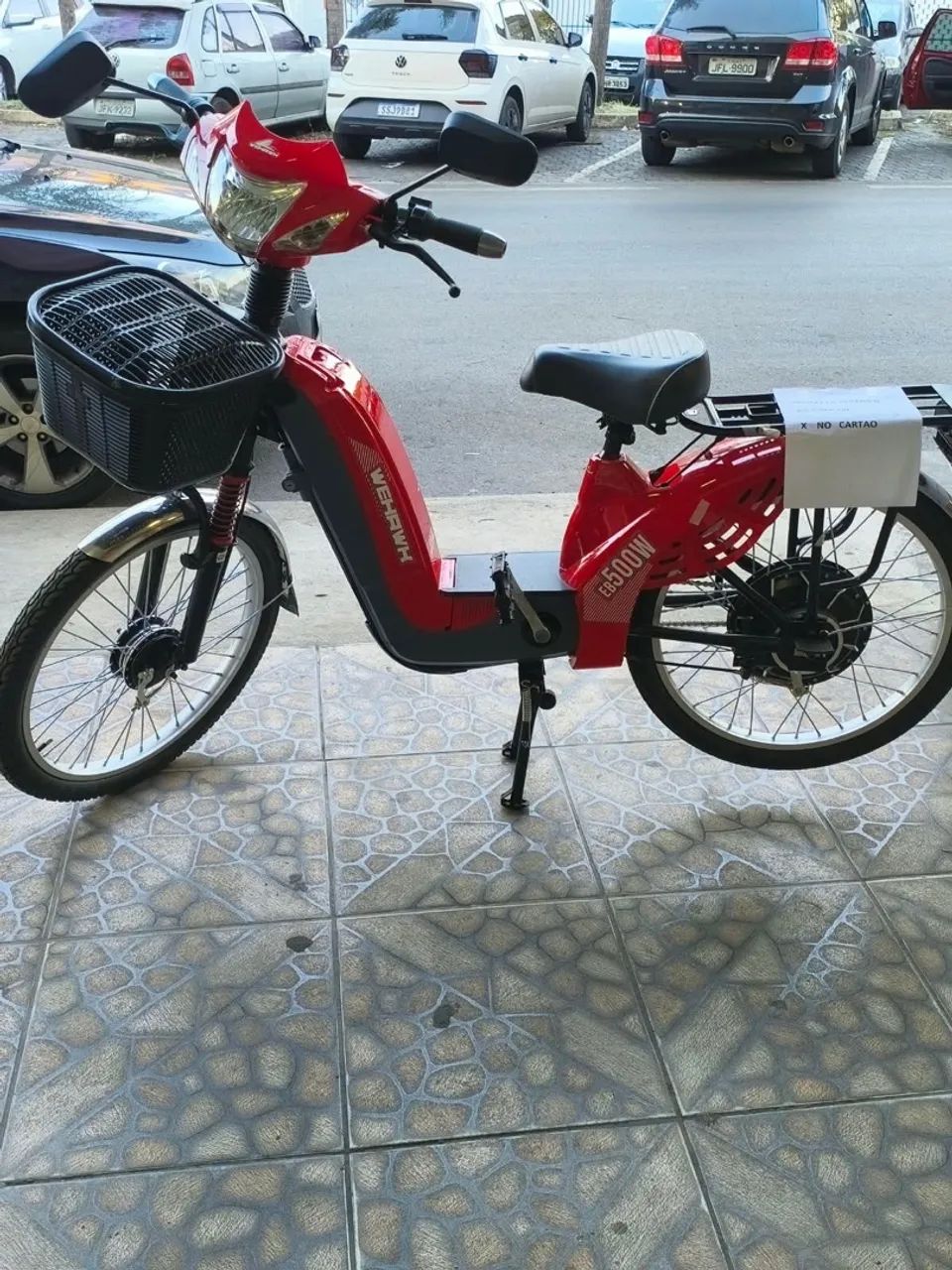 motocicleta eletrica wehawk 500w