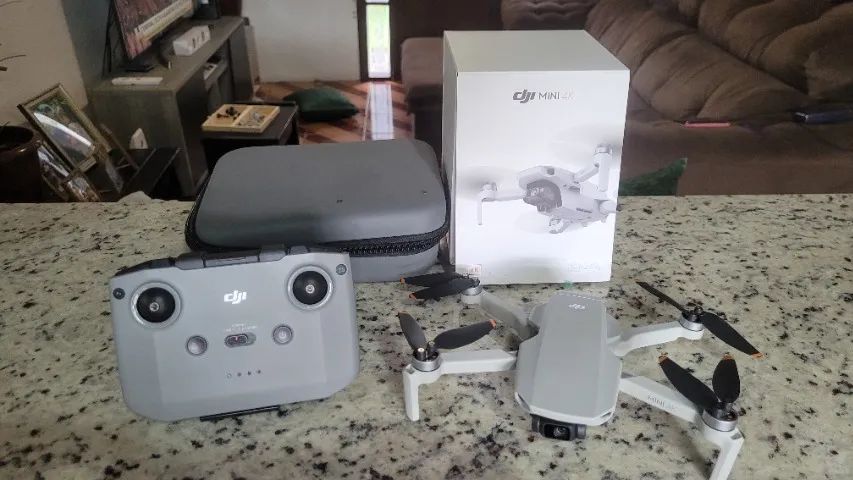Drone DJI Mini 4K Standard (sem tela) com 1 bateria, em perfeito estado - Foto 2