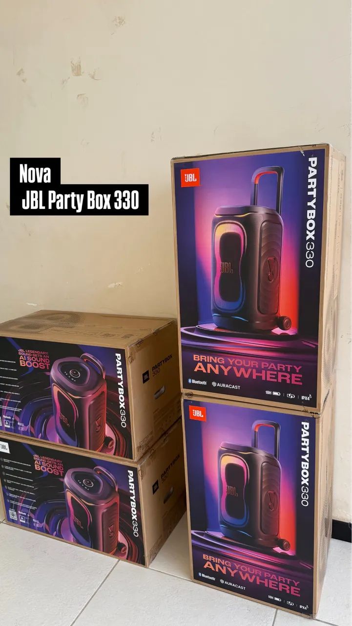 Nova Jbl Party Box 330 Nova/Lacrada