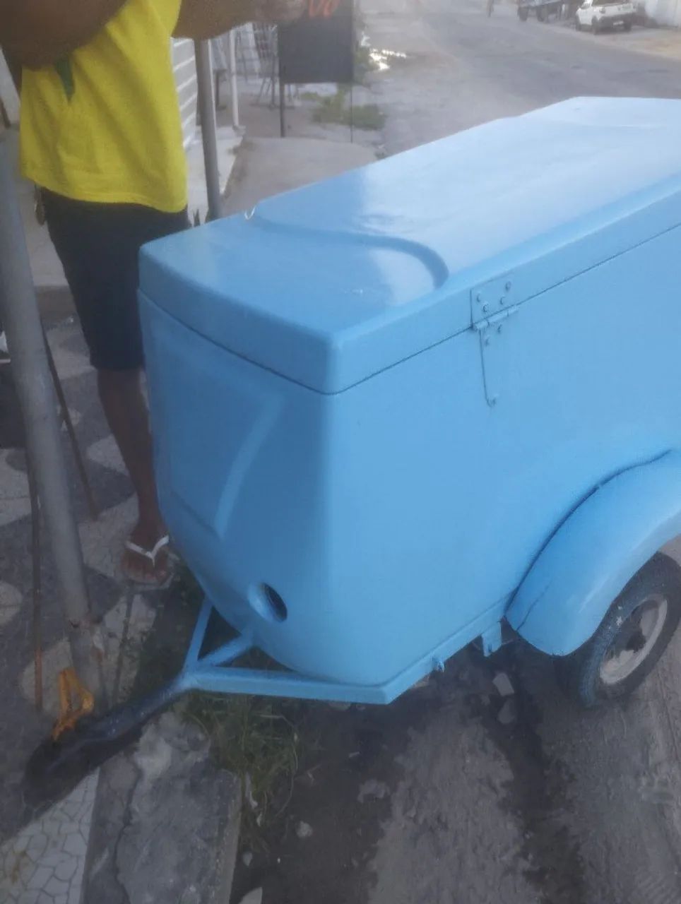 Vende se reboque Bara moto de acrílico 