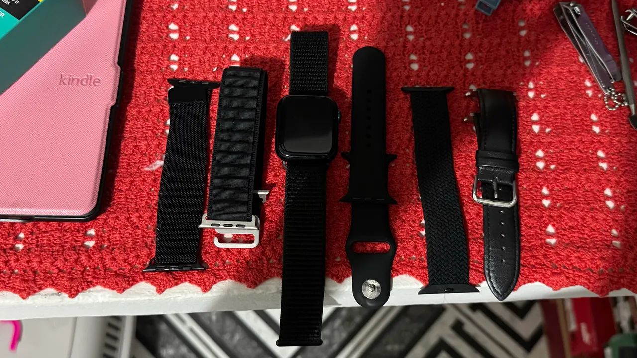 (Com LTE) Apple Watch 7 + 6 Pulseiras