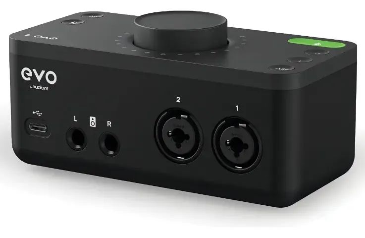  Interface de Áudio USB Audient EVO 4 2x2 com Pré-Amplificadores e Conectividade USB-C pre - Foto 2
