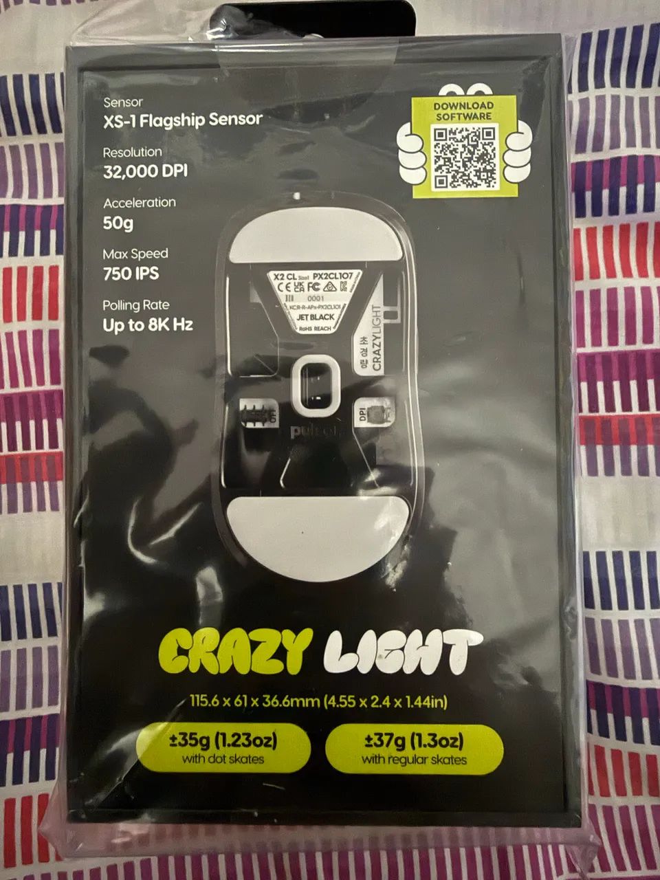 Mouse Gamer Pulsar X2 CrazyLight Mini LACRADO - Foto 2