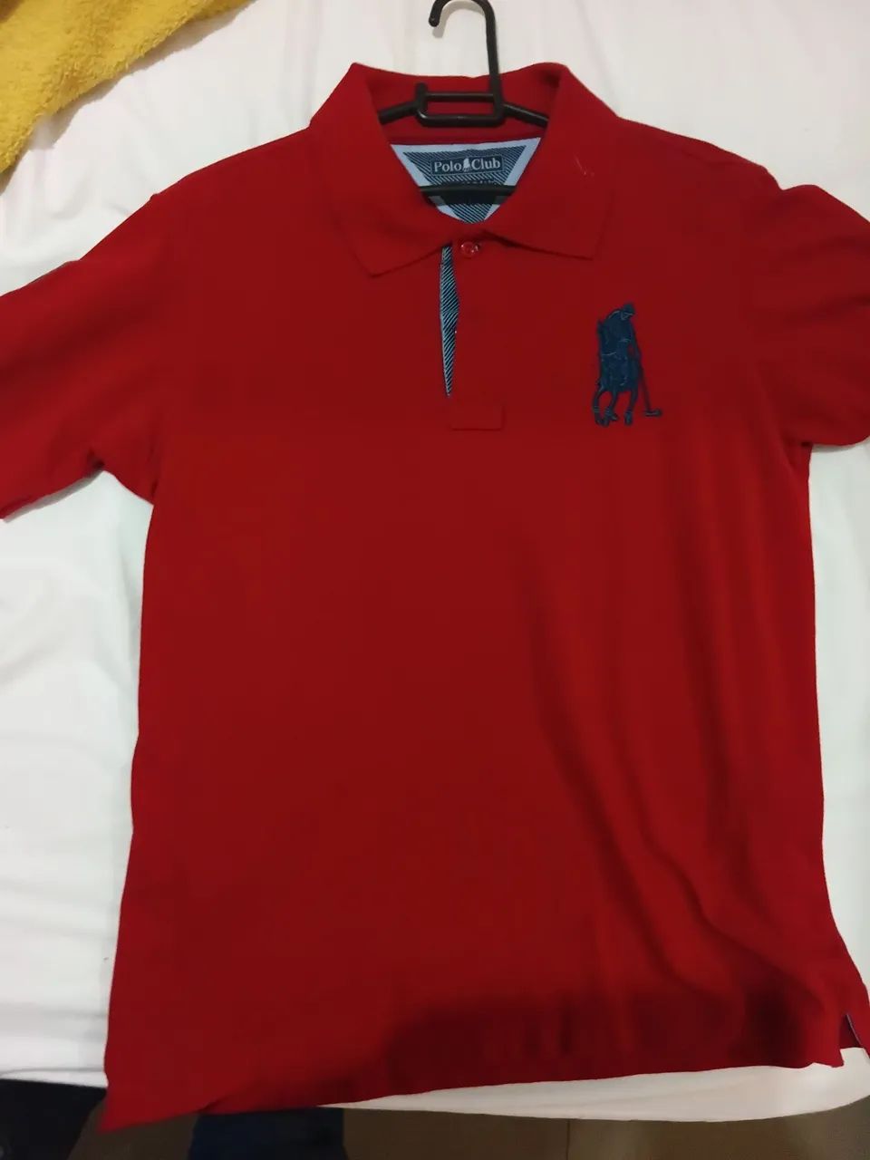 Camisa Polo vermelho  - Foto 2