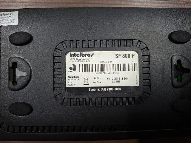Switch Intelbras Sf 800 Vlan Com 8 Portas Rj-45 (Usado) - Foto 5