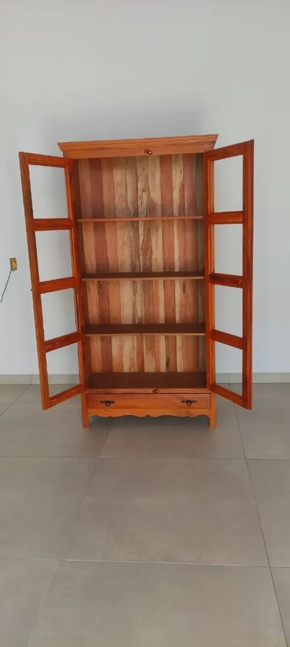 Promoção Cristaleira em madeira  - Foto 3