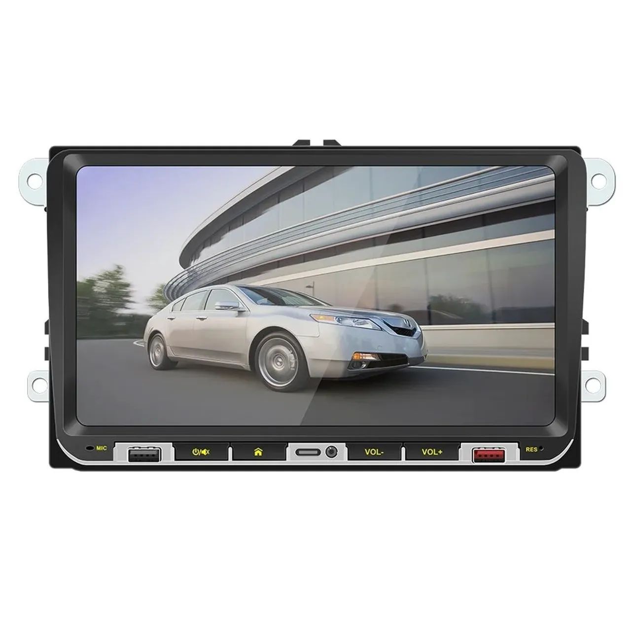 Central Multimídia Volkswagen 9" Bluetooth PhoneLink USB Type-C - Foto 3