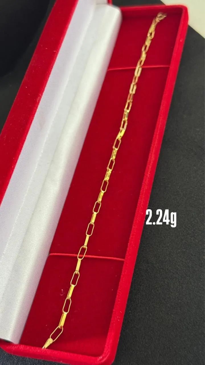 Pulseira em ouro 18k 