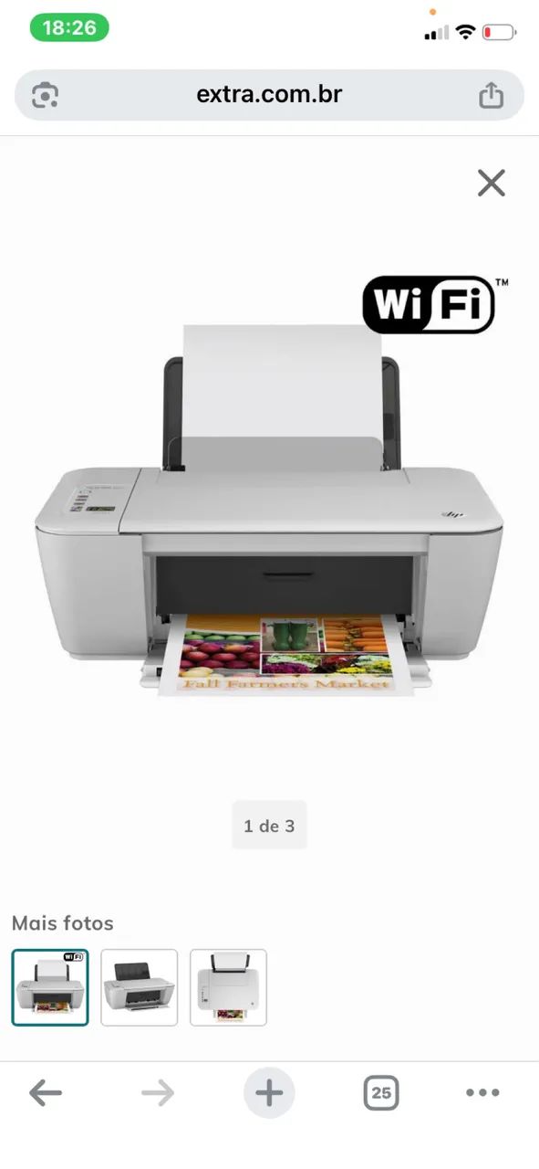 Impressora multifuncional HP  - Foto 4