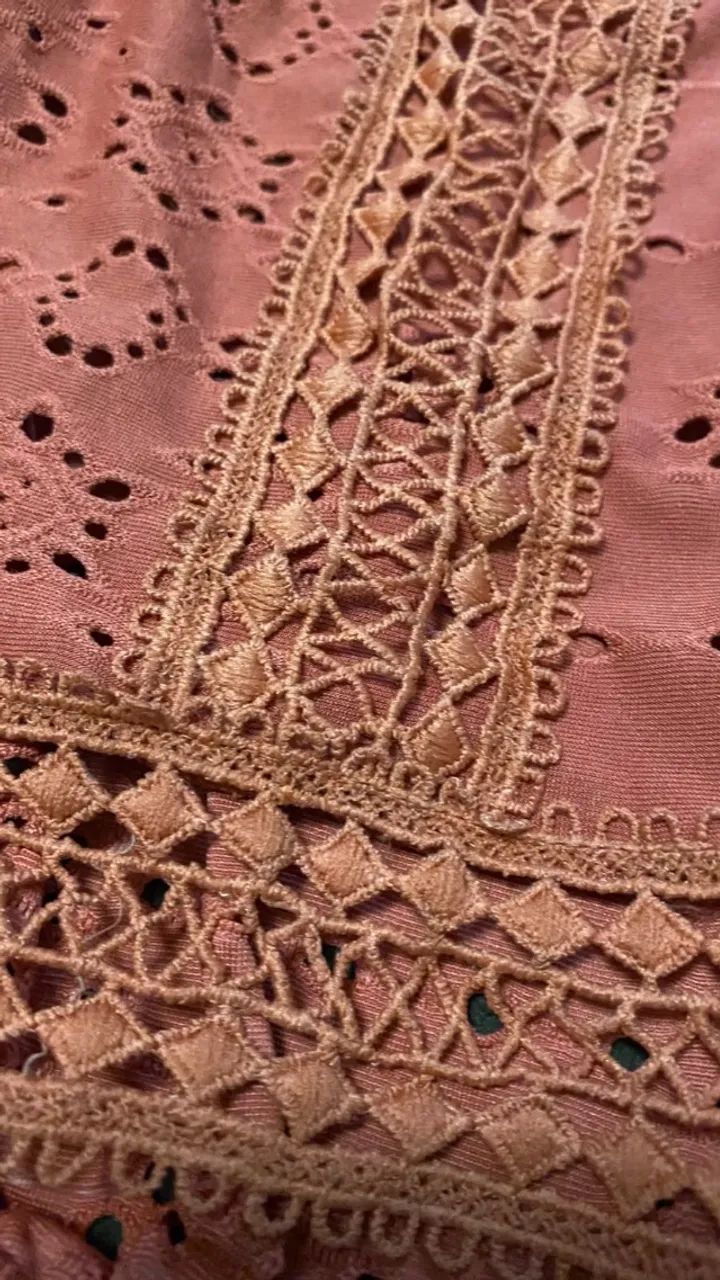 blusa croped feminina goiaba m - Foto 3