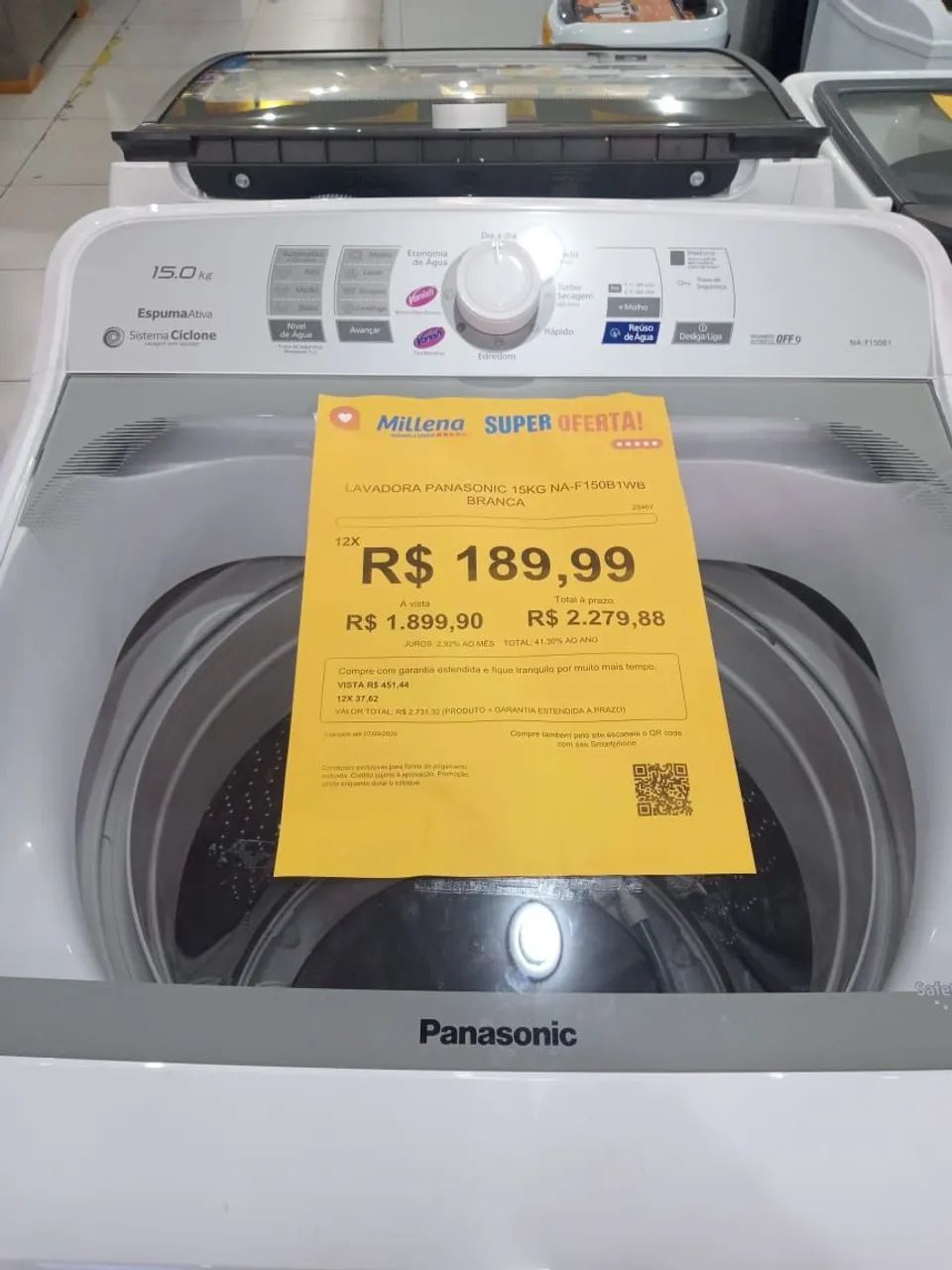 Máquina de lavar Panasonic  - Foto 5