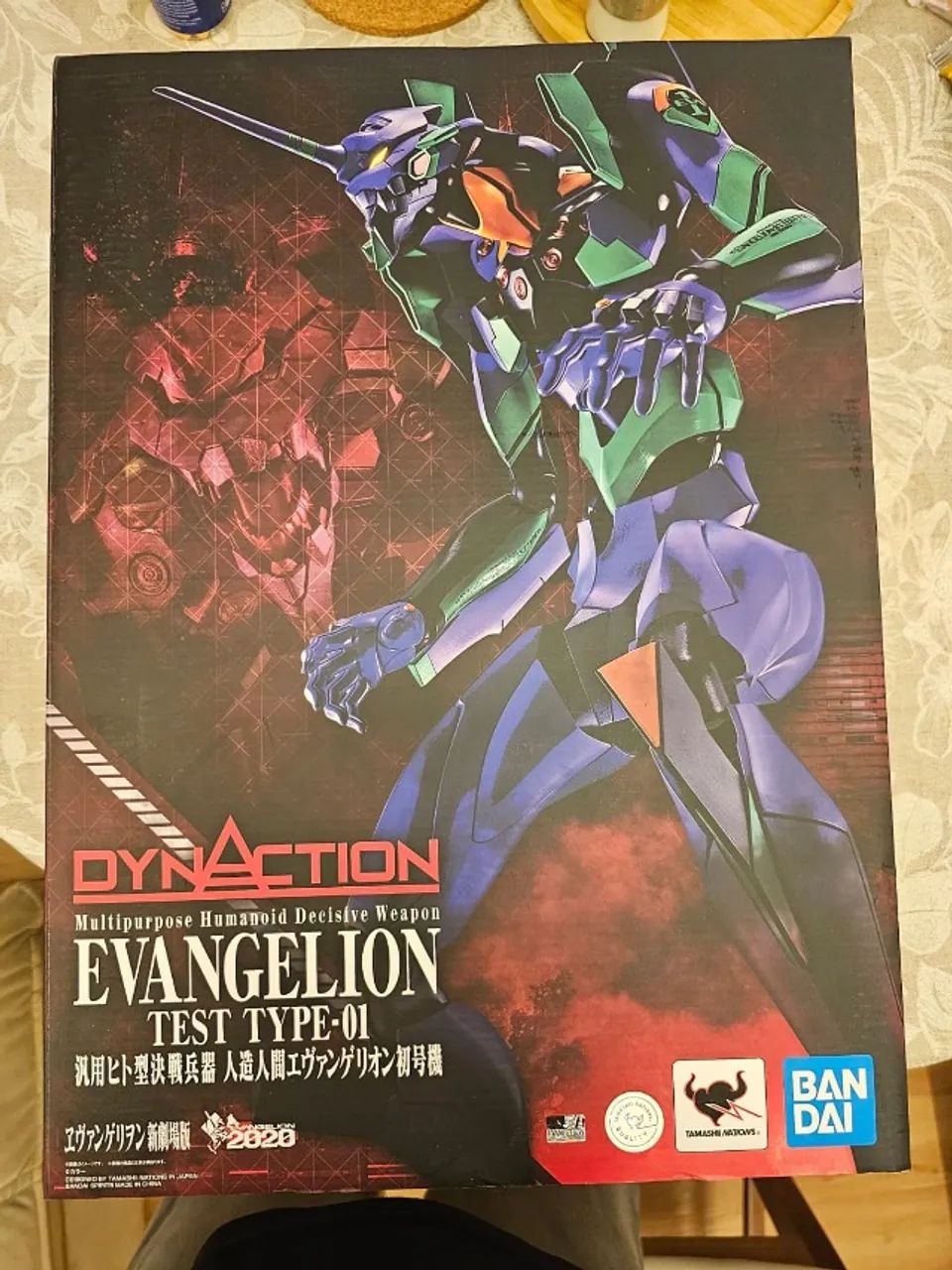 Evangelion 01 Eva - Dynaction Bandai 40cm Figura De Ação