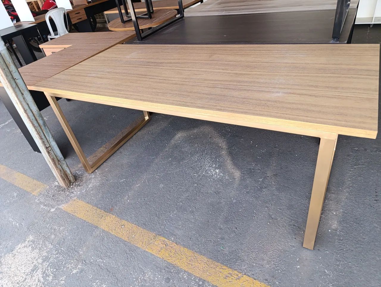 Mesa industrial 2.00x0.90 nova