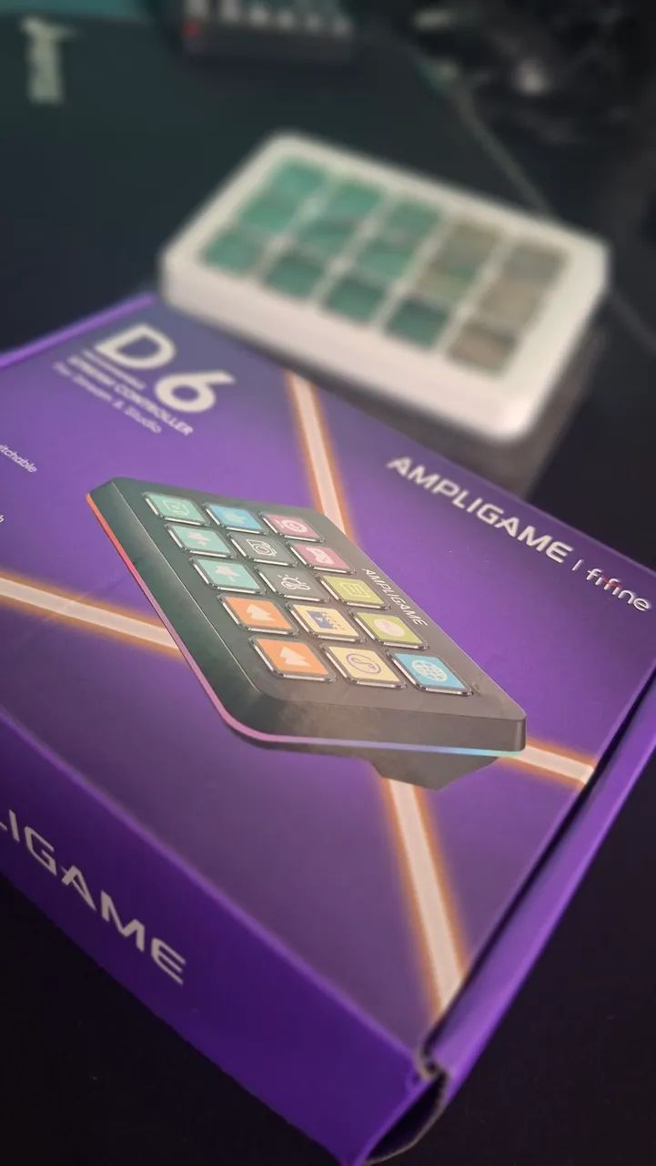 Stream Deck Fifine D6 - Branco - Foto 3