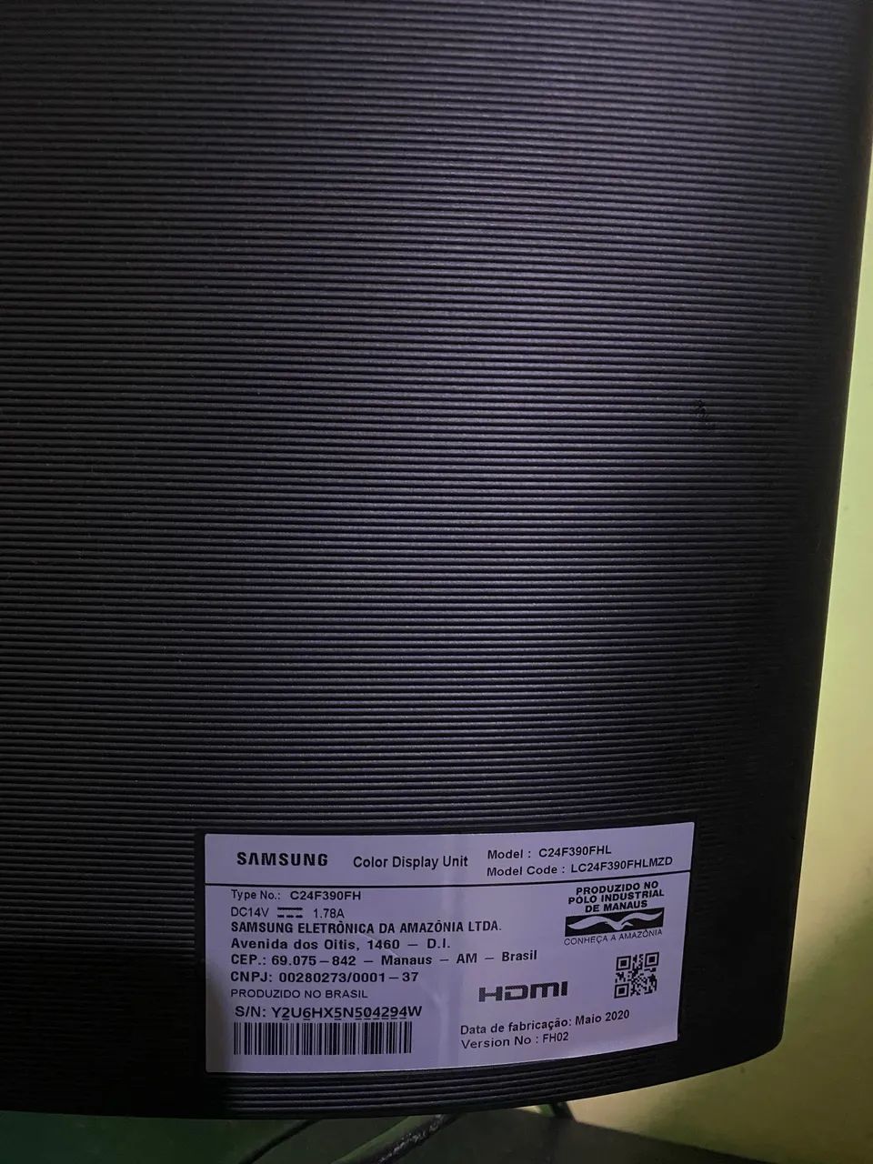 Monitor curvo Samumg 27 polegadas 60hz - Foto 4