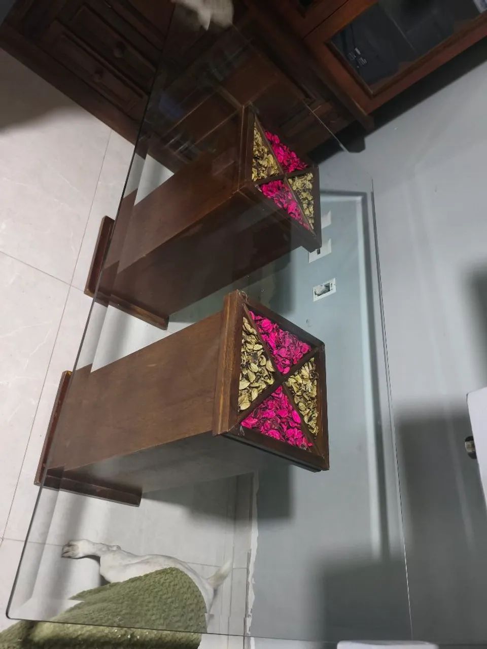 Mesa de vidro (sem cadeira) - Foto 4