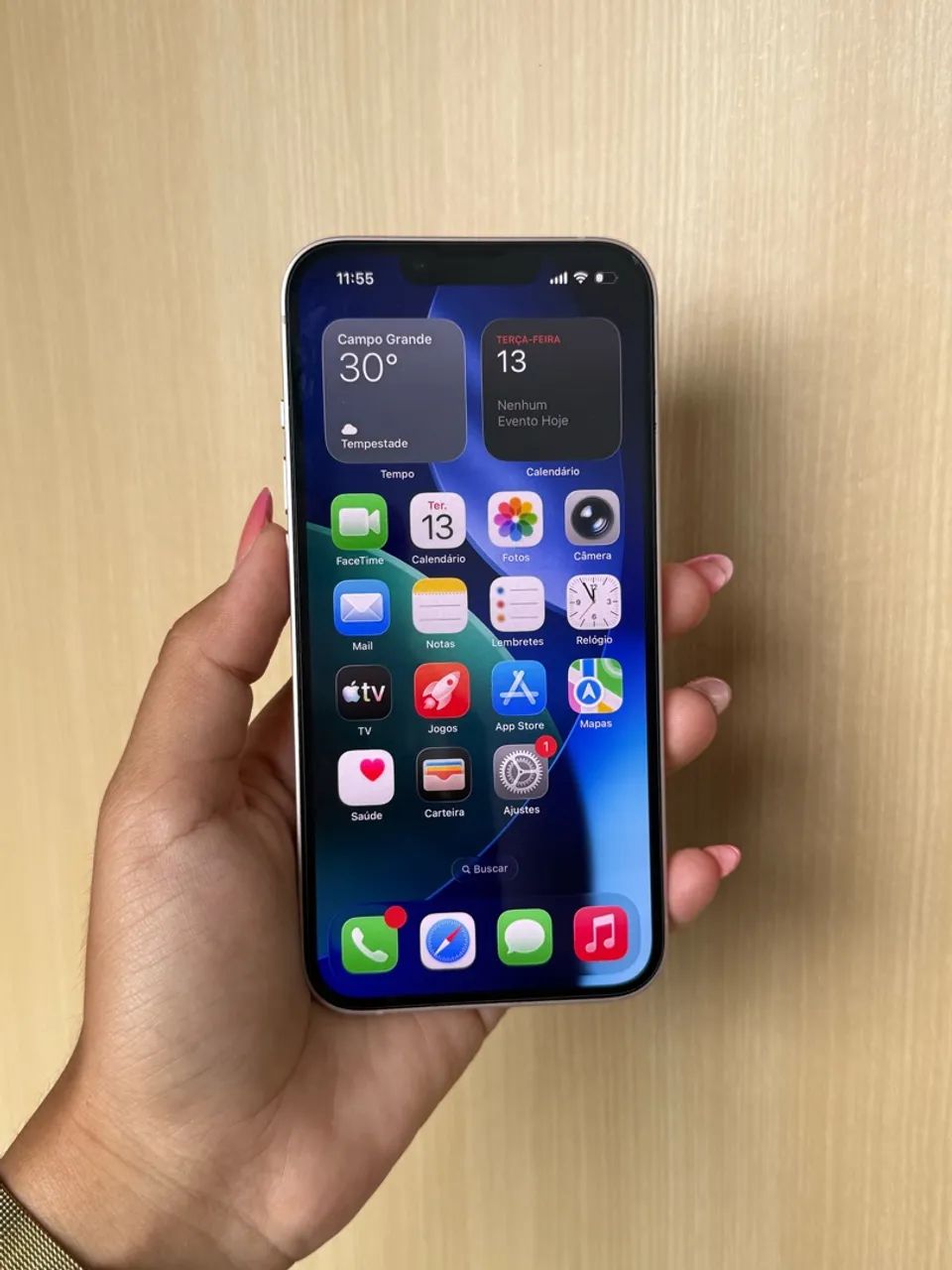 iPhone 13 128gb-Funcionando tudo  - Foto 2