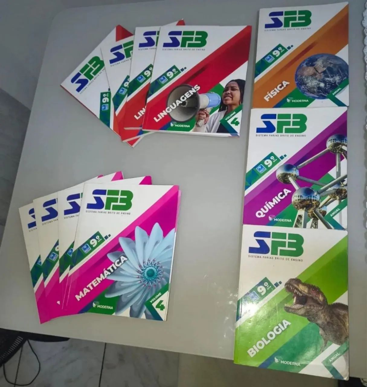 Selling Farias Brito 9th Grade Textbooks