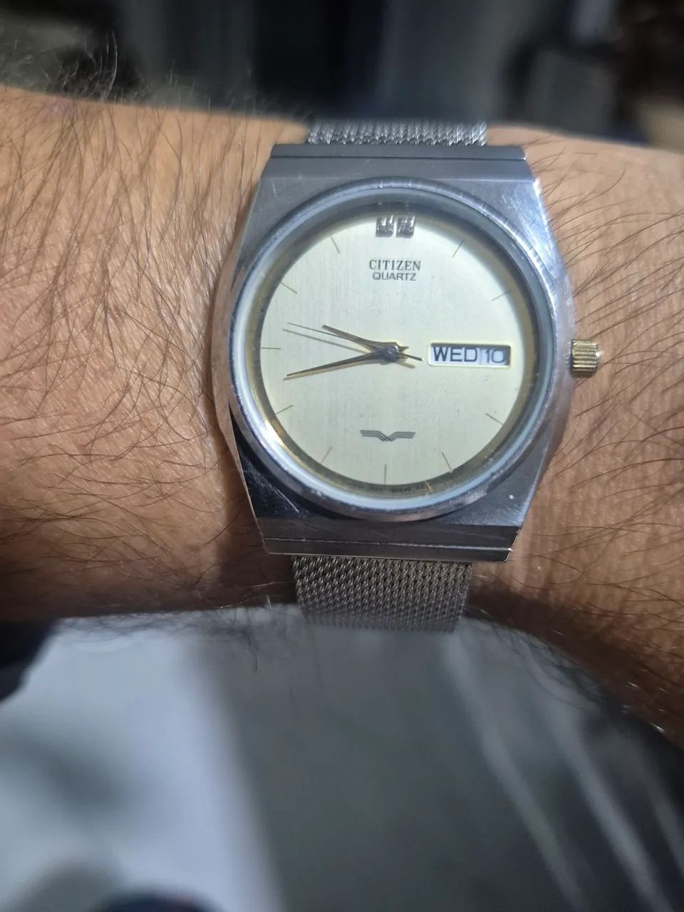 Relógio CITIZEN À QUARTZ  VINTAGE   -   ÓTIMO ESTADO DE CONSERVAÇÃO