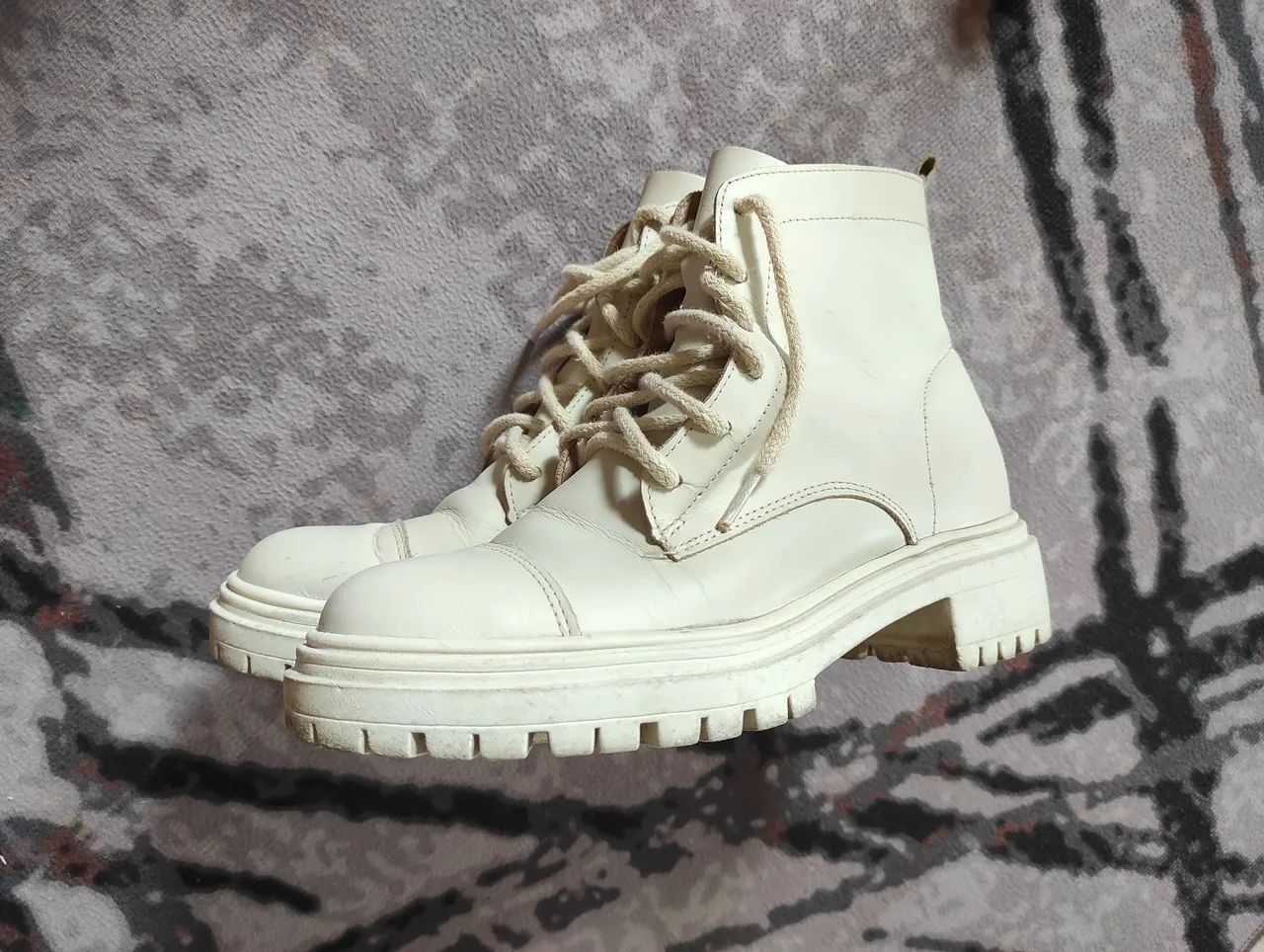 Bota coturno sonho dos pés n:35 forma grande 