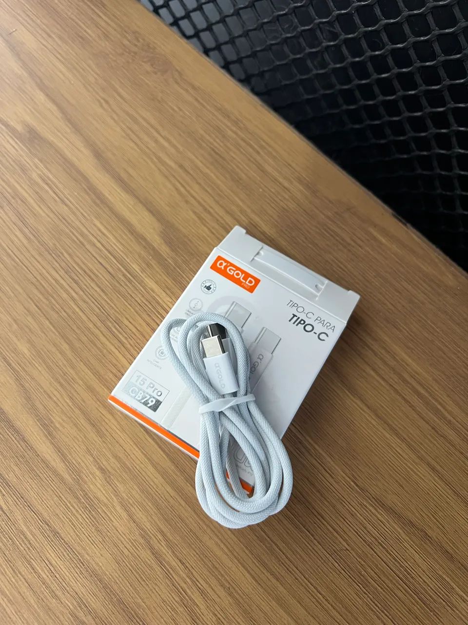 Cabo USB-C Tipo C 60w Trançado De Nylon  Iphone 15,15 Pro/Max, 16 Original